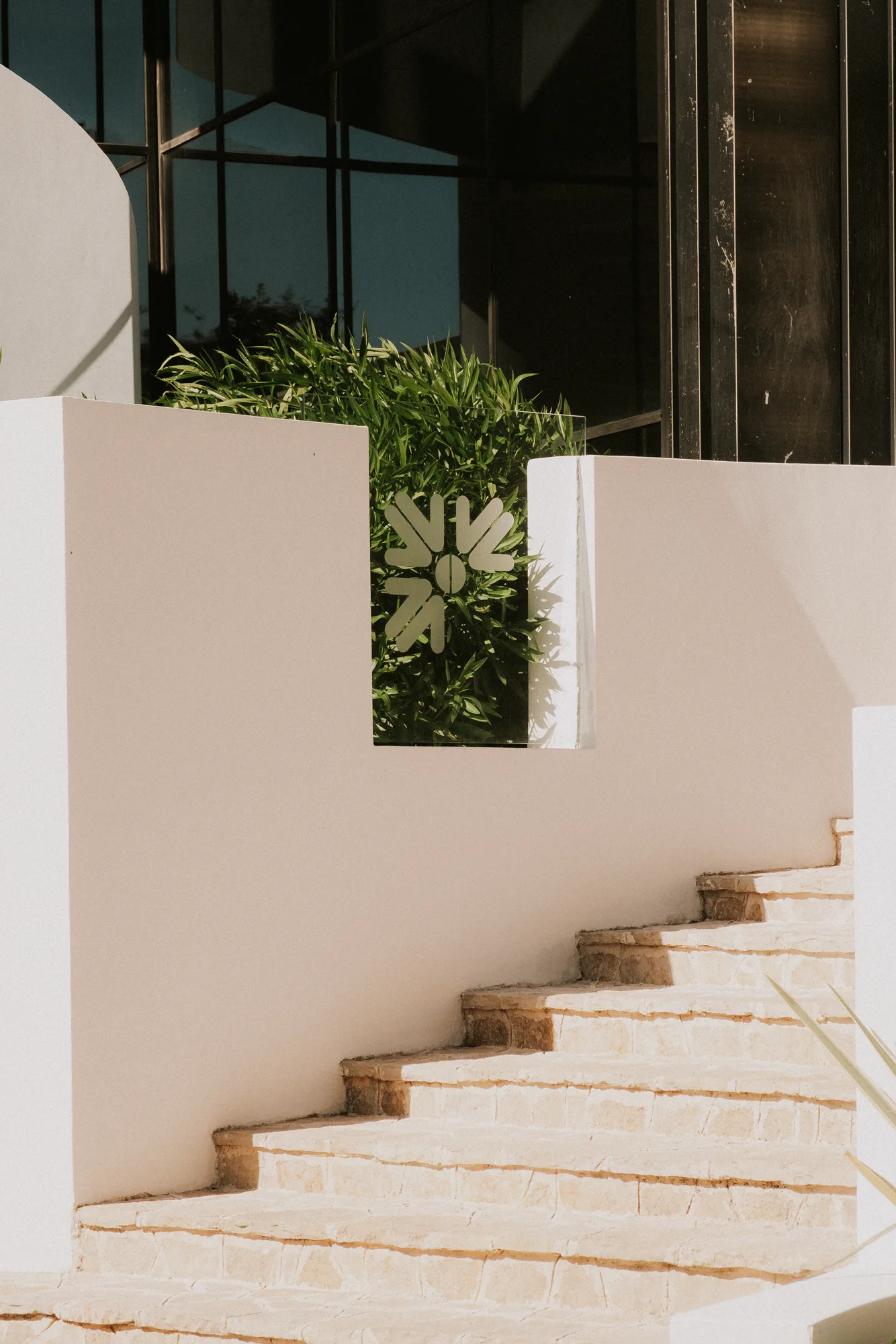 Dettagli architettonici e gradinata